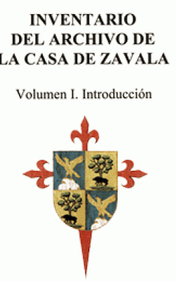 Caratula inventario del archivo de la casa zavala